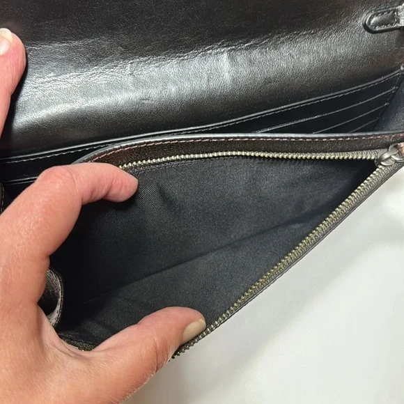 COACH HAYDEN FOLDOVER CROSSBODY CLUTCH - Picture 13 of 16